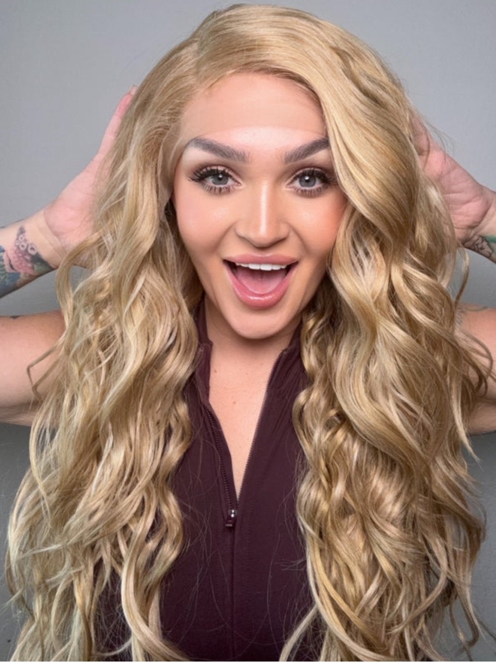 REBEL GYPSY Many Nights Ultra HD Invisible Lace Wig NWT